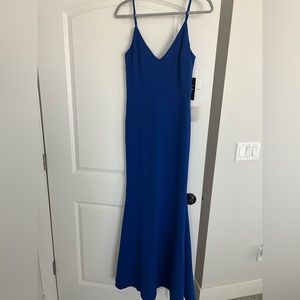 Blue gown